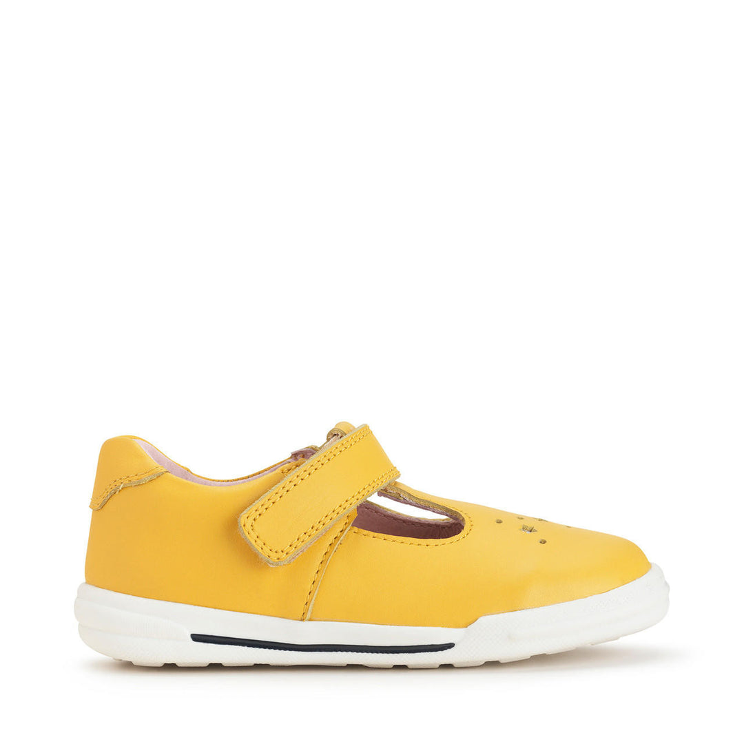 PLAYGROUND YELLOW LEATHER SHOE