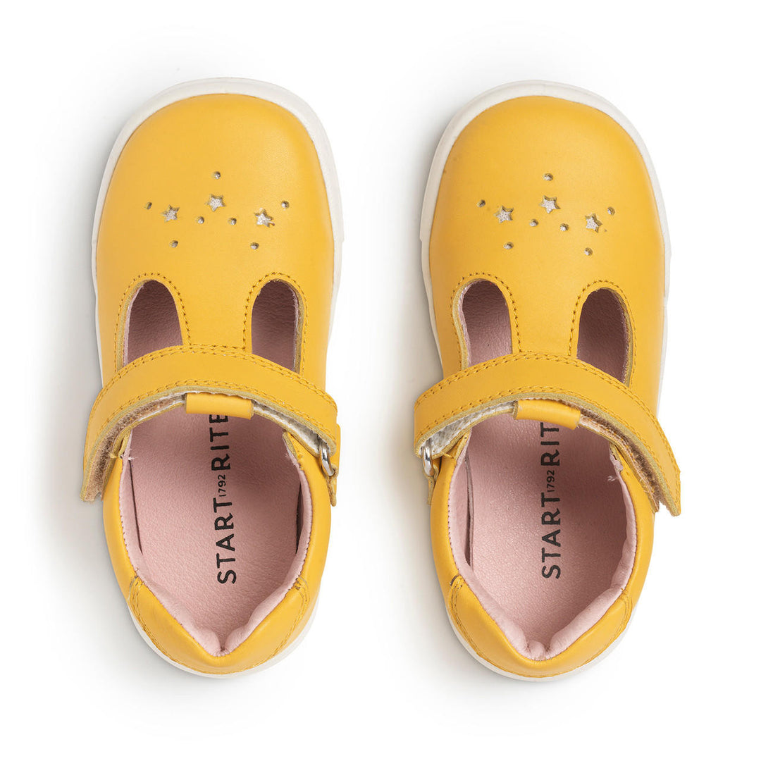 PLAYGROUND YELLOW LEATHER SHOE