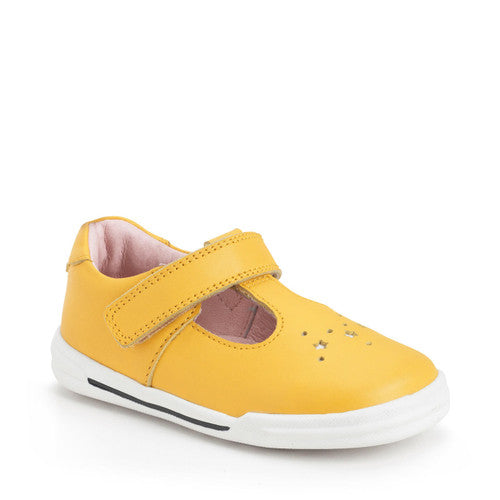 PLAYGROUND YELLOW LEATHER SHOE