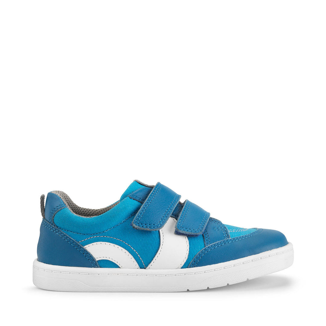 ENIGMA BRIGHT BLUE LEATHER SHOE