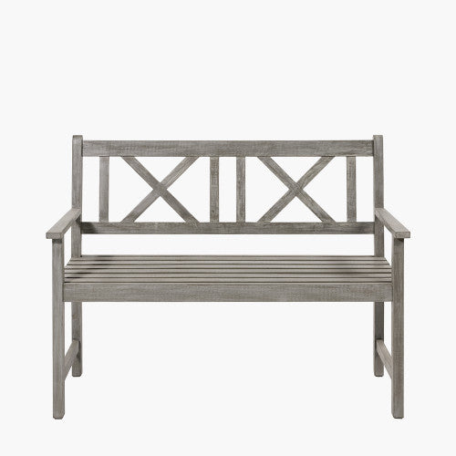 OXFORD GREY ACACIA BENCH