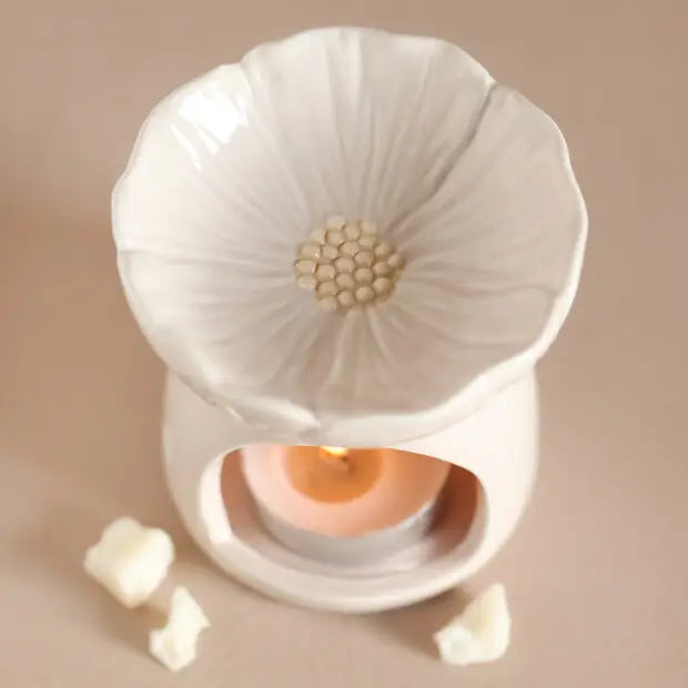 PINK BLOSSOM CERAMIC WAX MELT BURNER