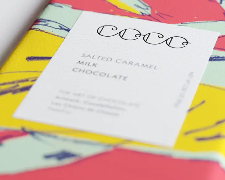 SALTED CARAMEL MILK CHOCOLATE BAR