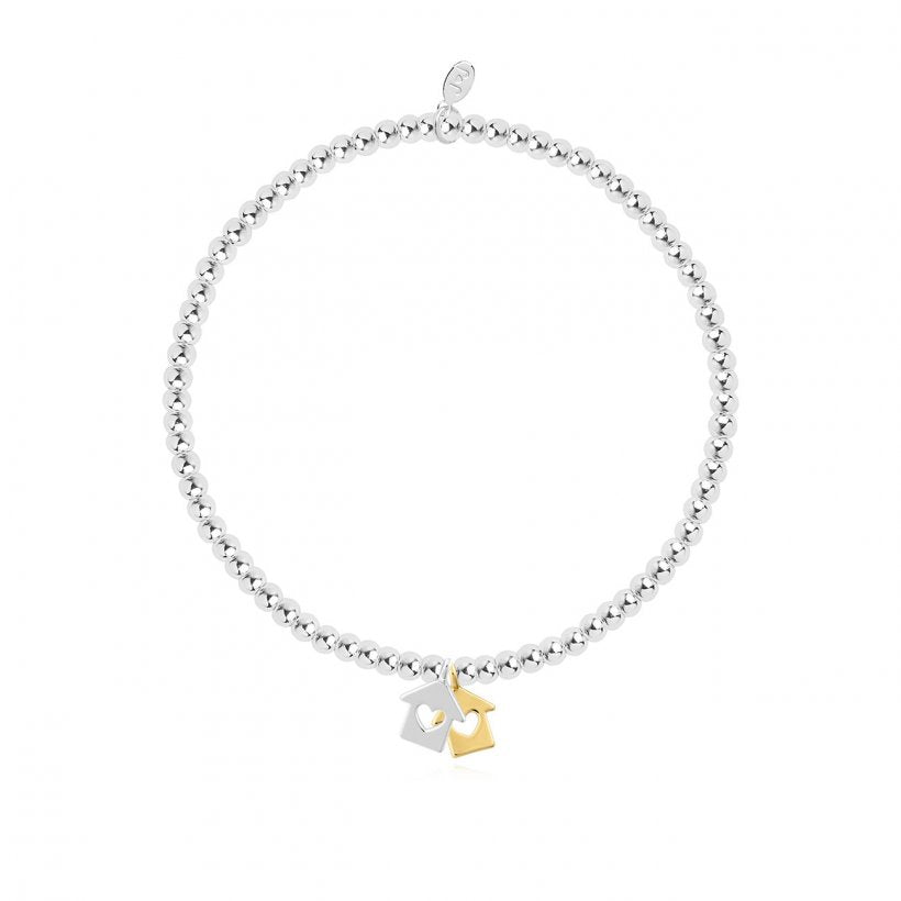 A LITTLE NEIGHBOURS BY CHANCE FRIENDS BY CHOICE BRACELET