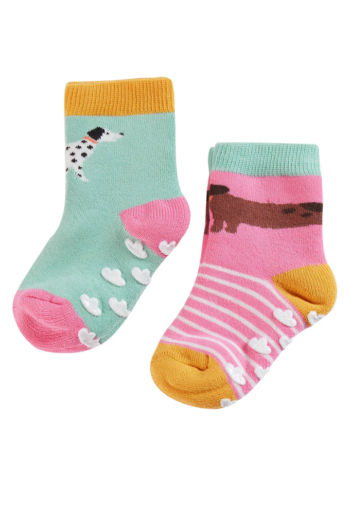 DOGS GRIPPY SOCKS (2 PACK)