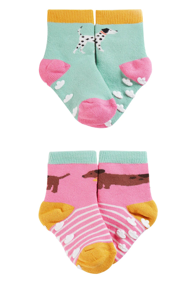 DOGS GRIPPY SOCKS (2 PACK)