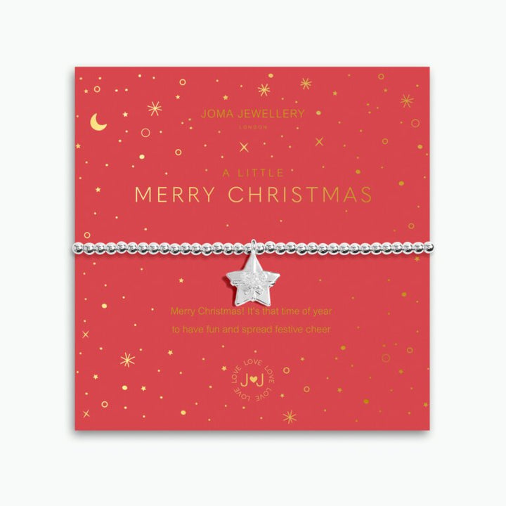 CHRISTMAS A LITTLE MERRY CHRISTMAS BRACELET