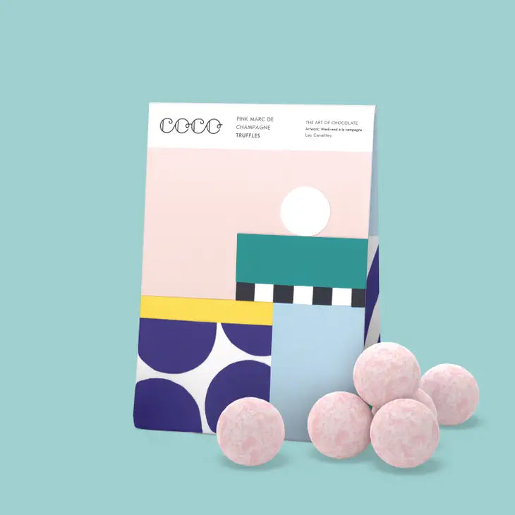 PINK MARC DE CHAMPAGNE TRUFFLES