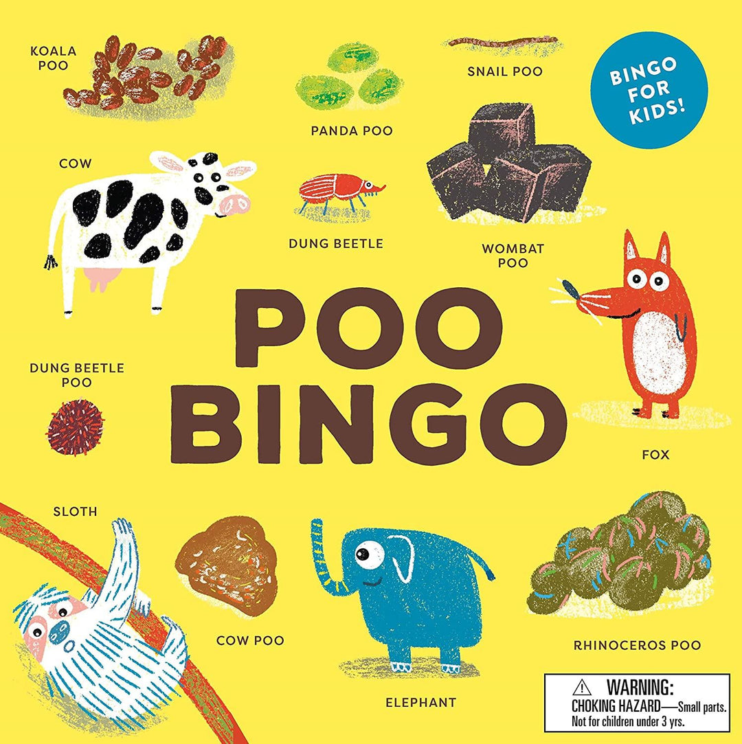 POO BINGO FOR KIDS