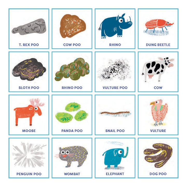 POO BINGO FOR KIDS