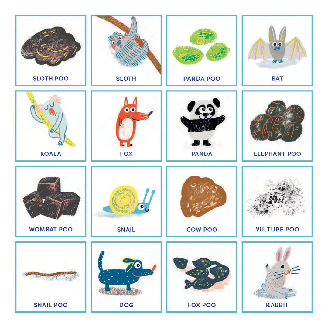 POO BINGO FOR KIDS