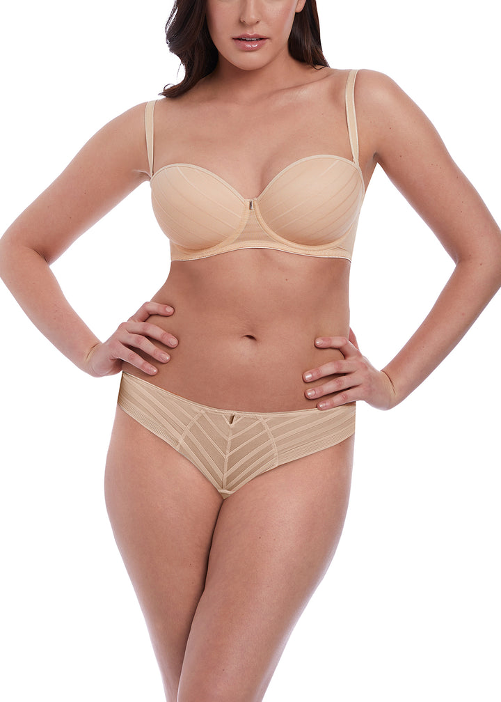 SAND CAMEO STRAPLESS BRA
