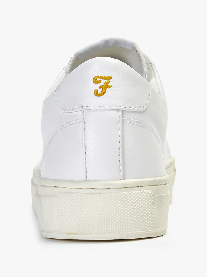 DAMON WHITE CUPSOLE TRAINER