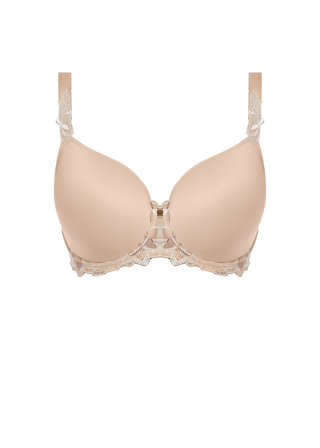NATURAL BEIGE LEONA MOULDED FULL CUP BRA