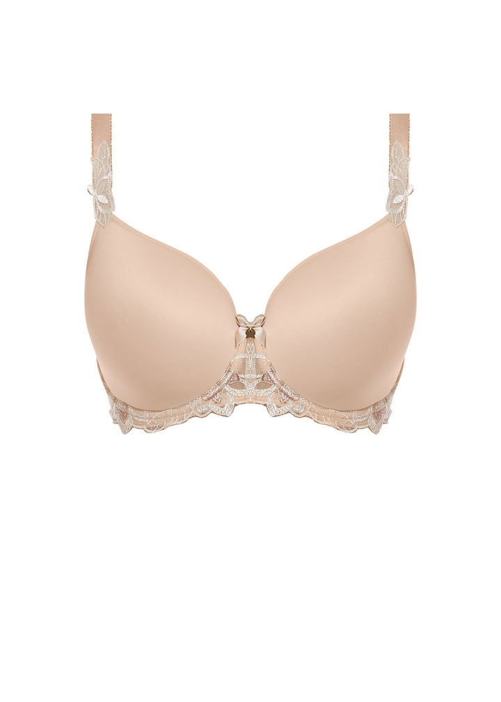 NATURAL BEIGE LEONA MOULDED FULL CUP BRA