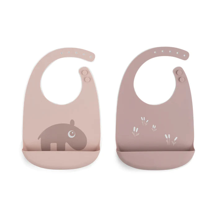 SILICONE BIB OZZO POWDER TWO PACK