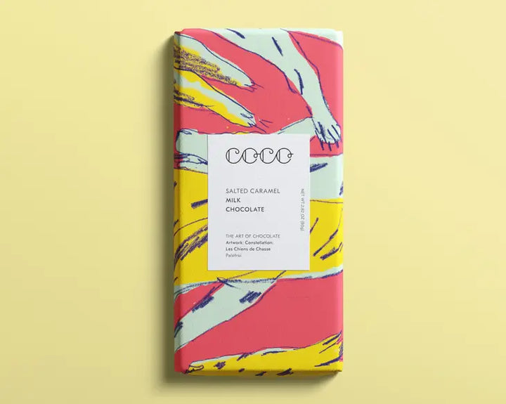 SALTED CARAMEL MILK CHOCOLATE BAR