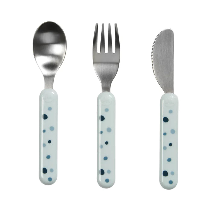 CUTLERY SET DREAMY DOTS BLUE