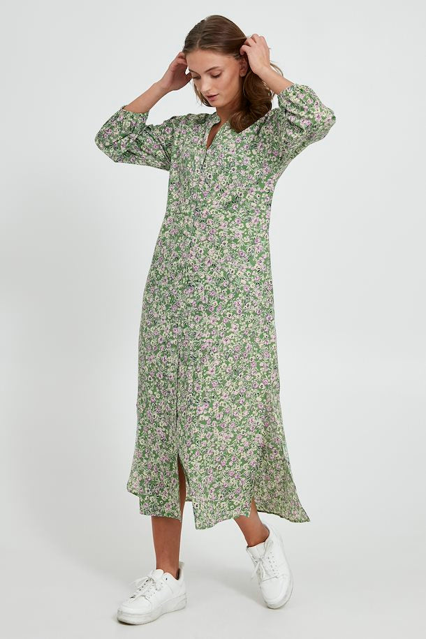 MINT GREEN MIX HANIA DRESS