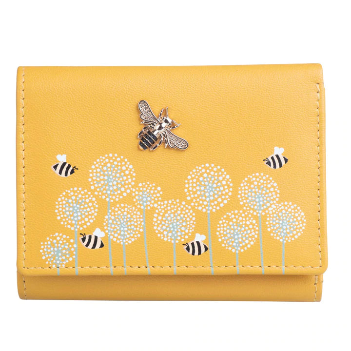 MOONFLOWER TRI FOLD BEE PURSE