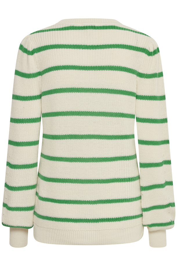 MILJA MING GREEN MIX STRIPE JUMPER