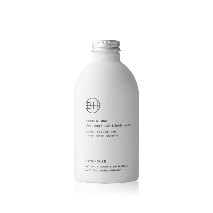CEDAR & LIME CLEANSING HAIR & BODY WASH