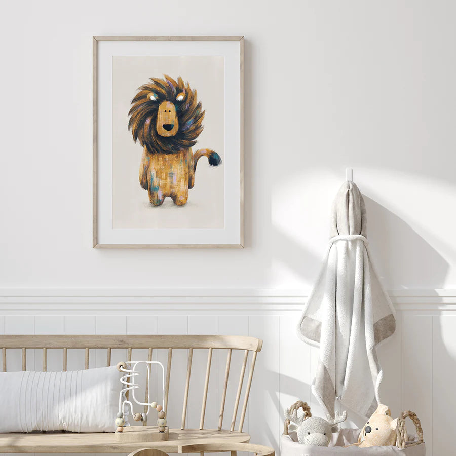 NEUTRAL SAFARI ANIMALS NURSERY PRINTS