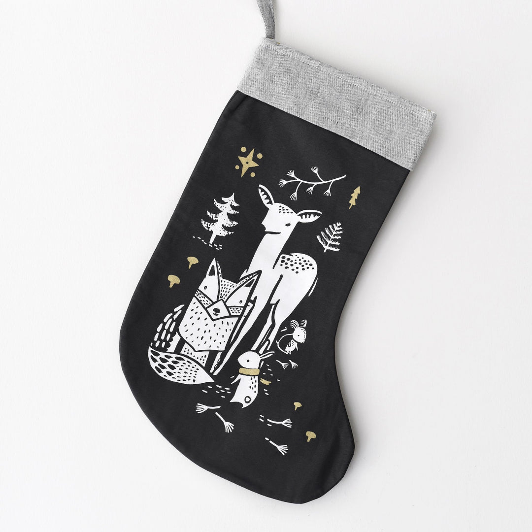 DEER AND FRIENDS STOCKING