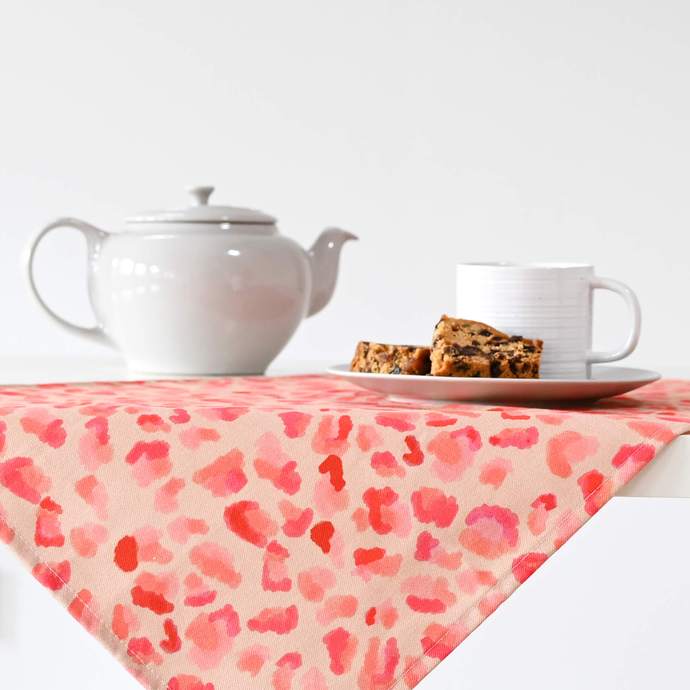 NEON LEOPARD TEA TOWEL