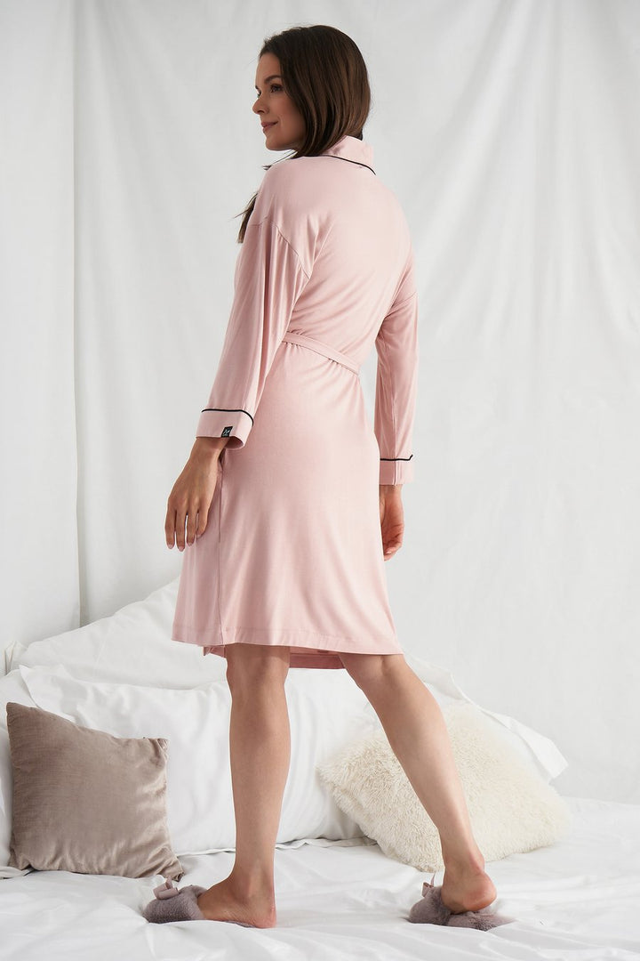 PINK BAMBOO KIMONO