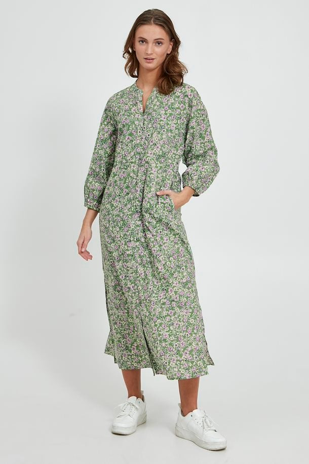 MINT GREEN MIX HANIA DRESS