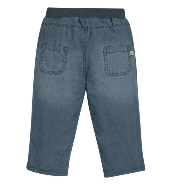 CHAMBRAY COMFY LINED JEANS