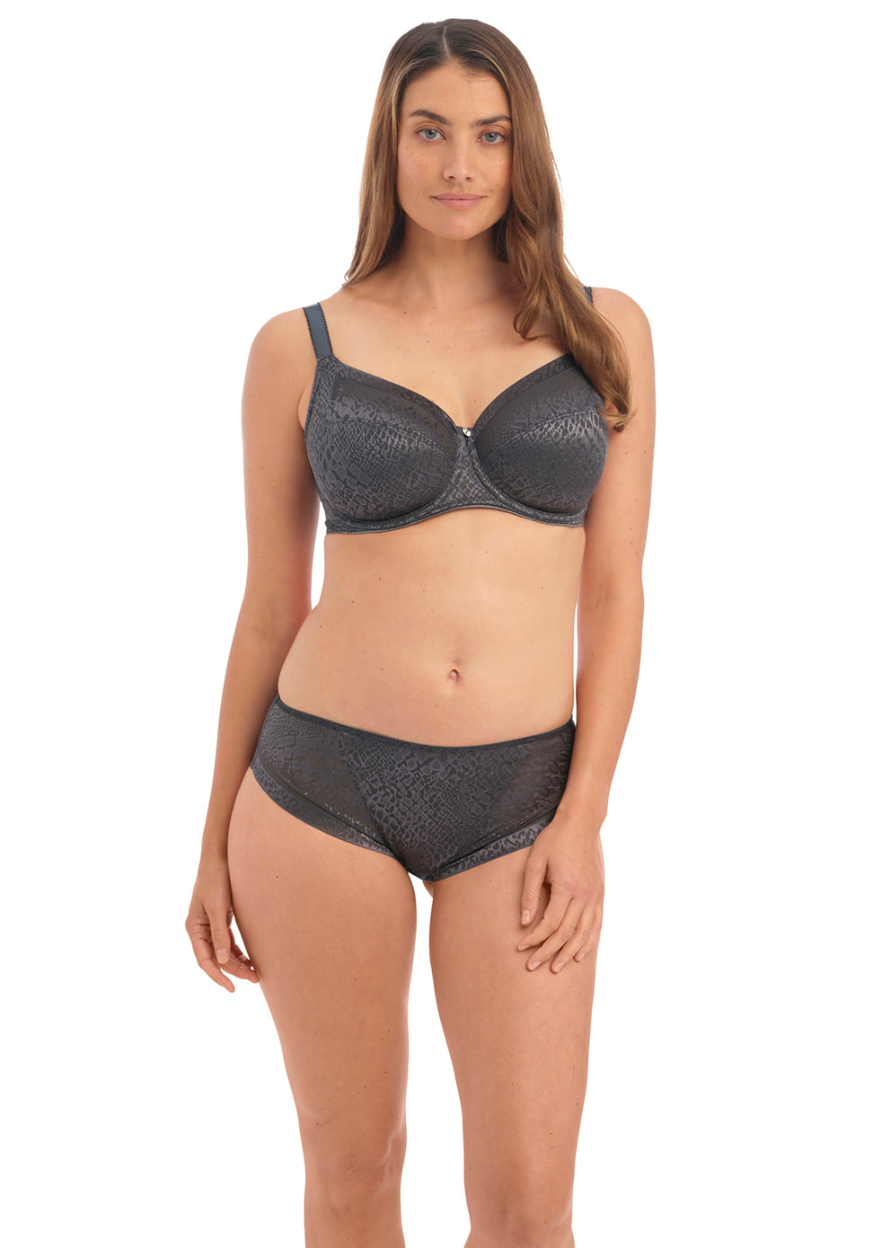 ENVISAGE SLATE FULL CUP SIDE SUPPORT BRA
