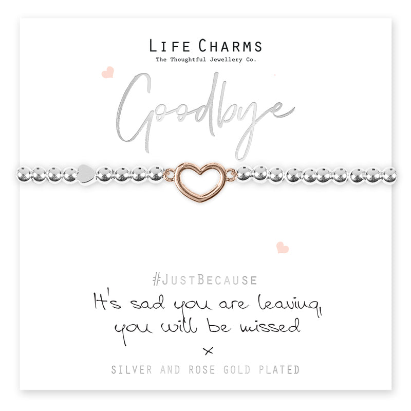 SAD YOU ARE LEAVING BRACELET