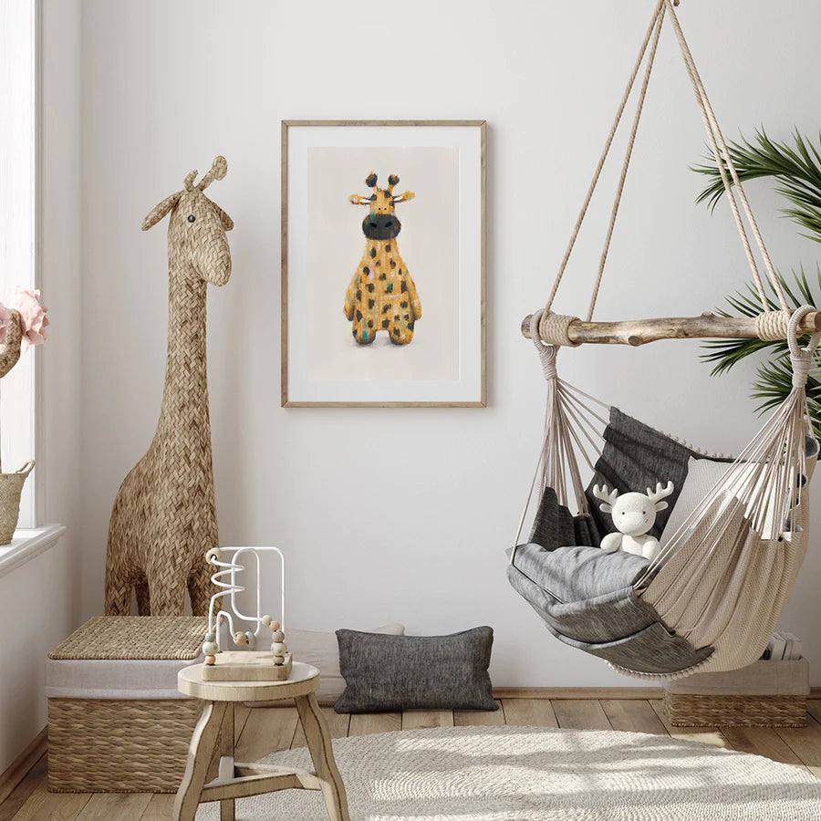 NEUTRAL SAFARI ANIMALS NURSERY PRINTS