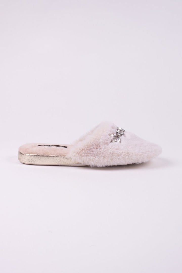 CREAM DIDO SLIPPERS