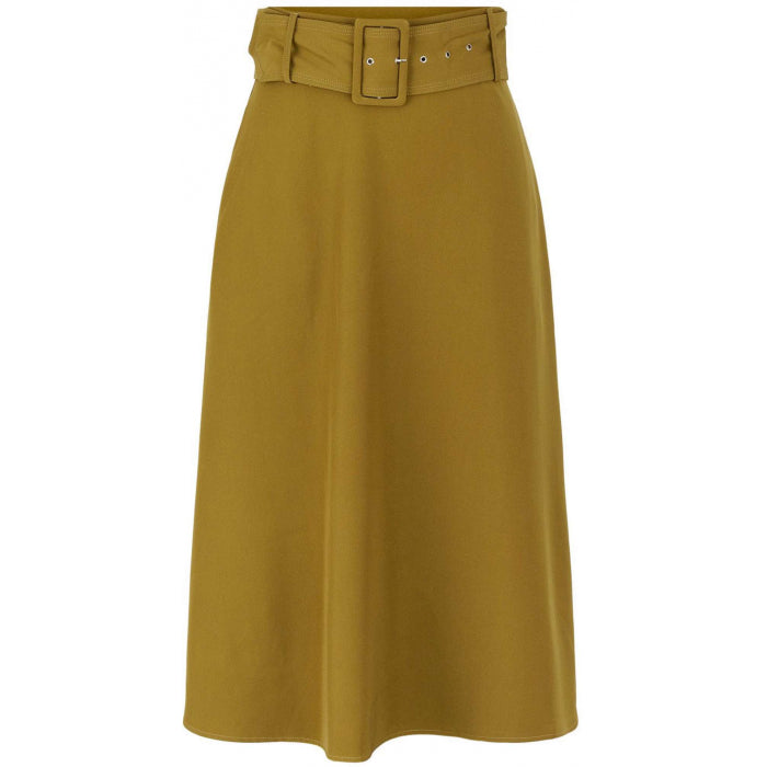 BUTTERNUT HIGH WAISTED MIDI SKIRT