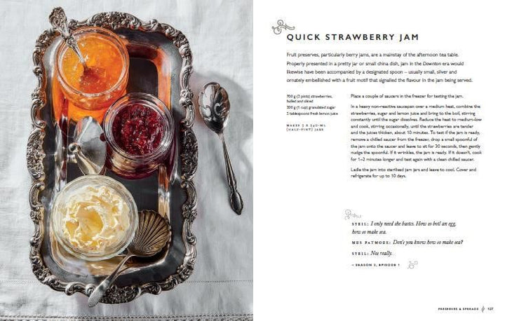 DOWNTON ABBEY AFTERNOON TEA COOKBOOK