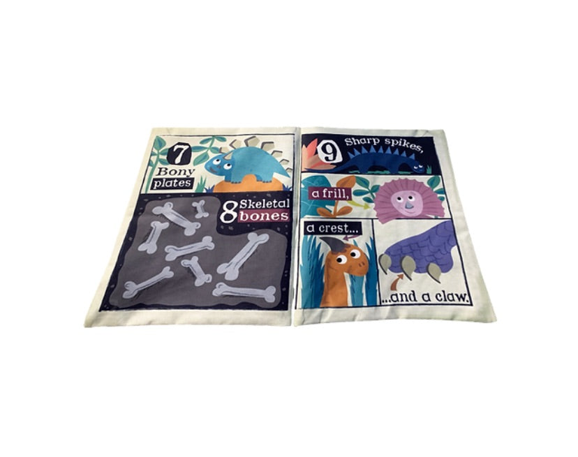 NURSERY TIMES CRINKLY NEWSPAPER- COUNTING 1-10 DINOSAURS