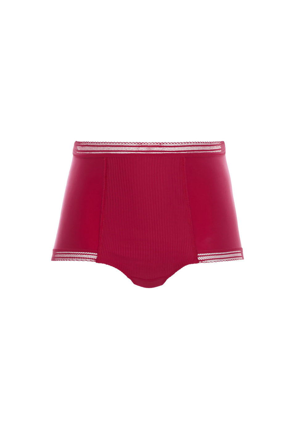 RED FUSION HIGH WAIST BRIEF