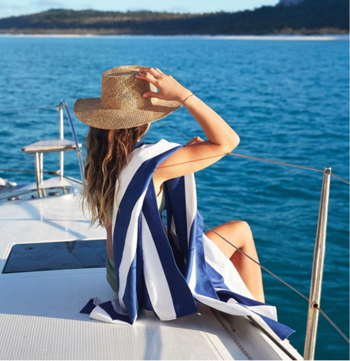 CABANA WHITSUNDAY BLUE QUICK DRY TOWEL