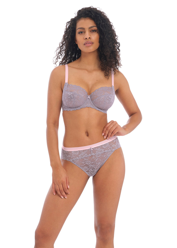 MINERAL GREY OFF BEAT SIDE SUPPORT BRA