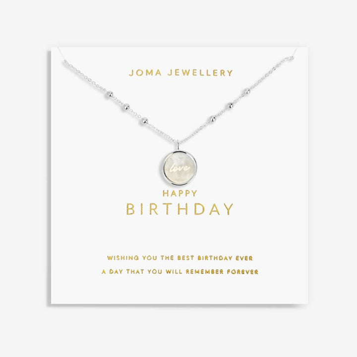 MY MOMENTS 'HAPPY BIRTHDAY' NECKLACE