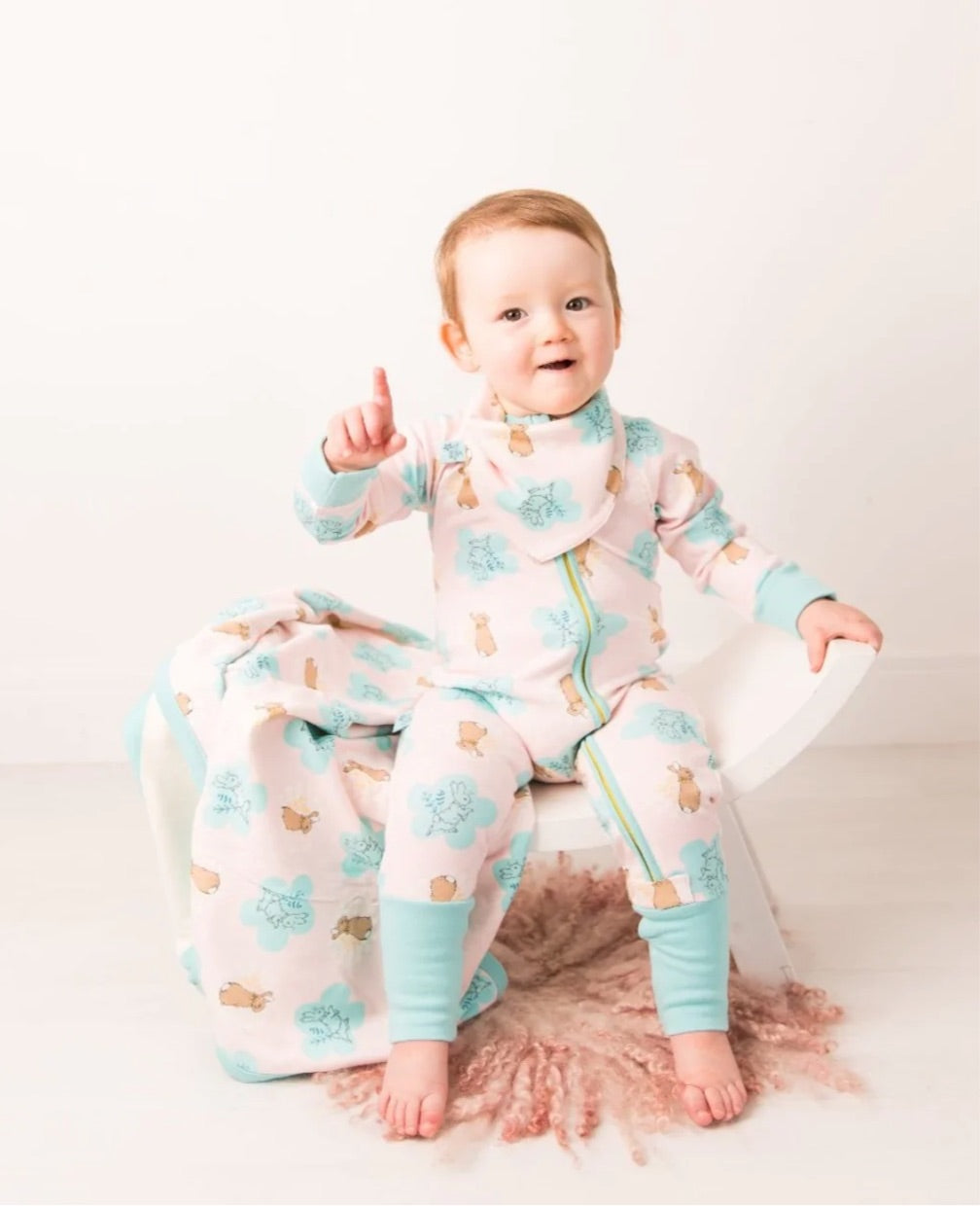 PETER RABBIT PRETTY GARDEN ROMPER