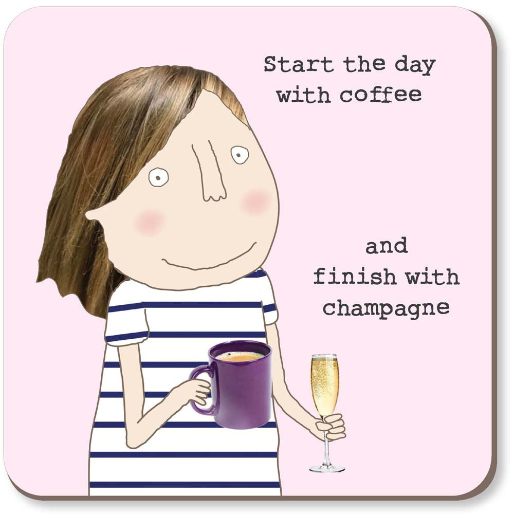 COFFEE & FIZZ COASTER