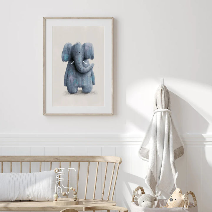 NEUTRAL SAFARI ANIMALS NURSERY PRINTS