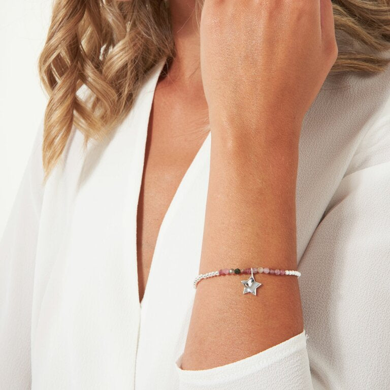 OCTOBER A LITTLE BIRTHSTONE BRACELET