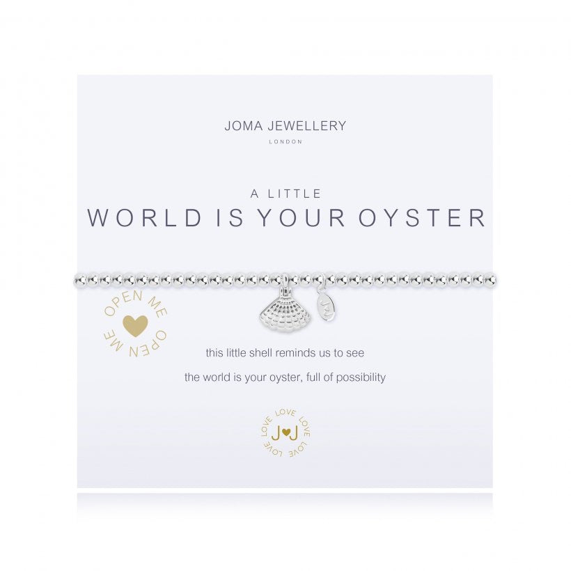 A LITTLE WORLD IS YOUR OYSTER BRACELET