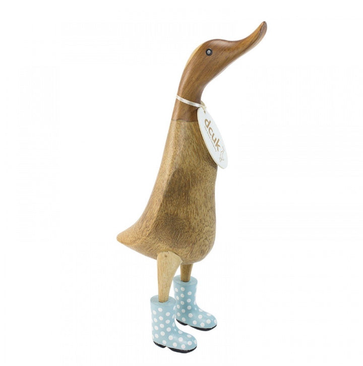 NATURAL SPOTTY WELLY DUCKLET