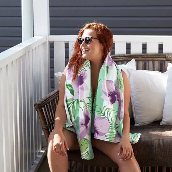 ORCHID UTOPIA BOTANICAL TOWEL